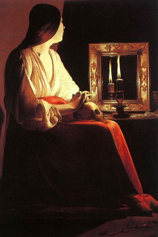 Georges de La Tour The Penitent Magdalen